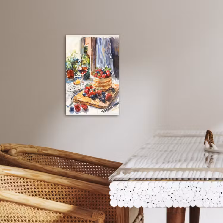 Tableau sur toile - Nature morte culinaire — 2