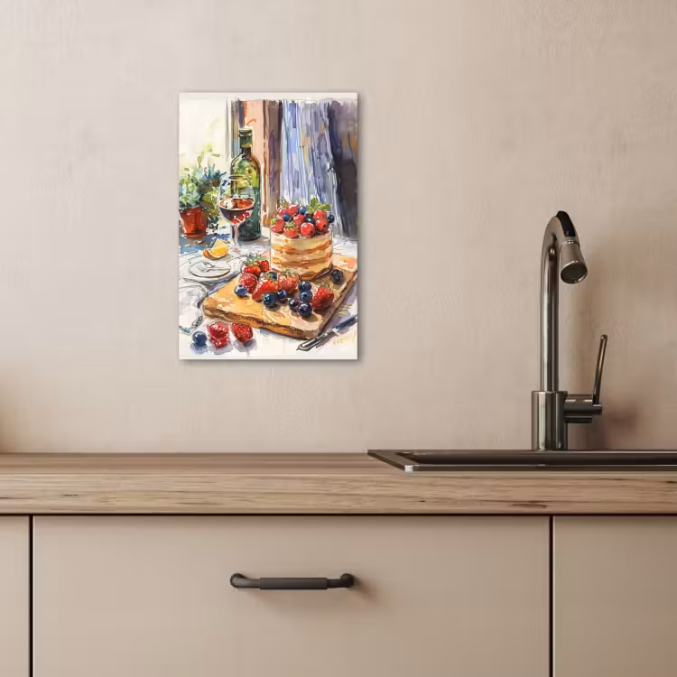Tableau sur toile - Nature morte culinaire — 4