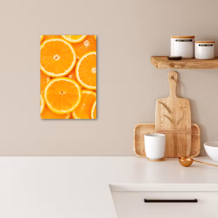 Tableau sur toile - Soleil et tranches — 3