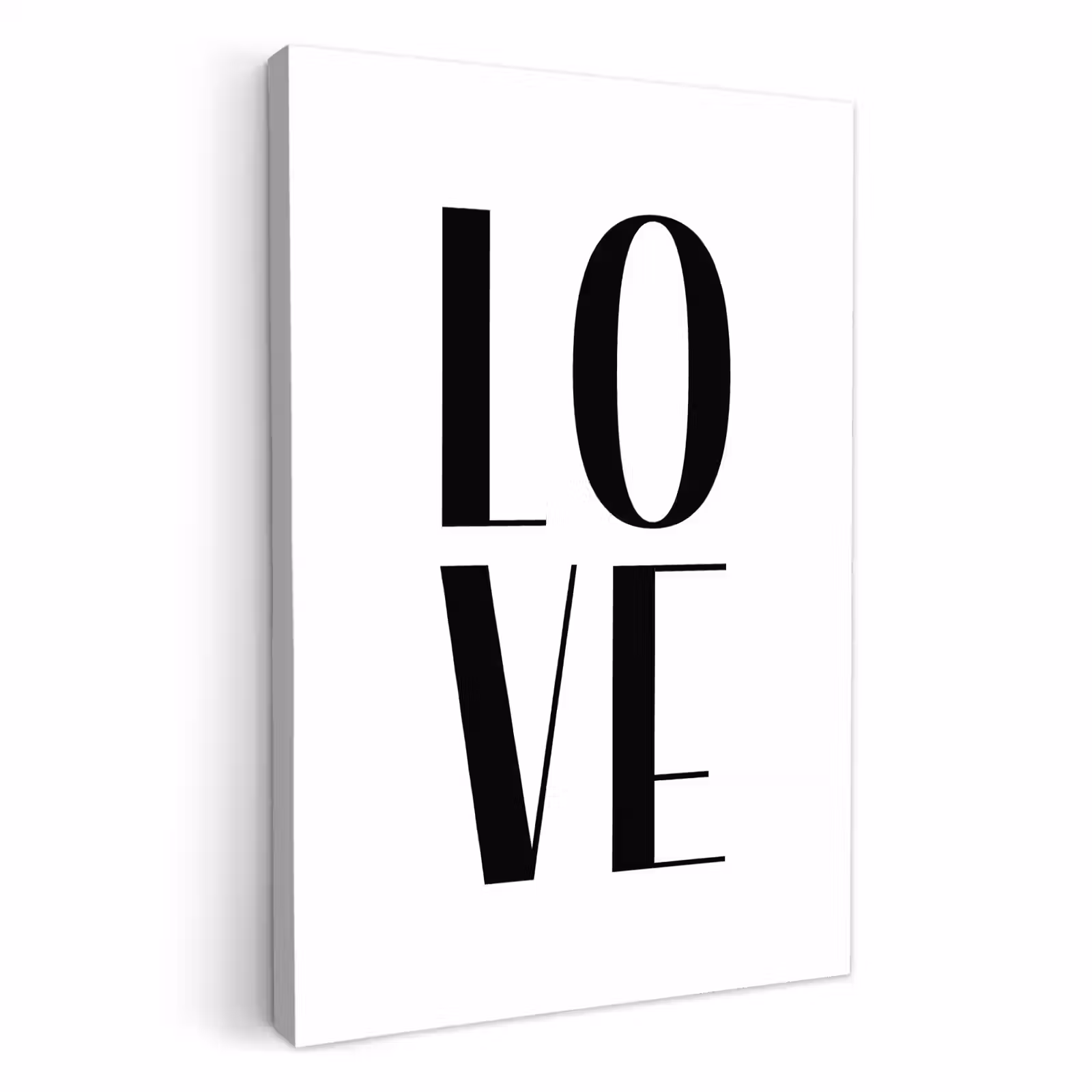 Tableau sur toile - Aimer la typographie — 1