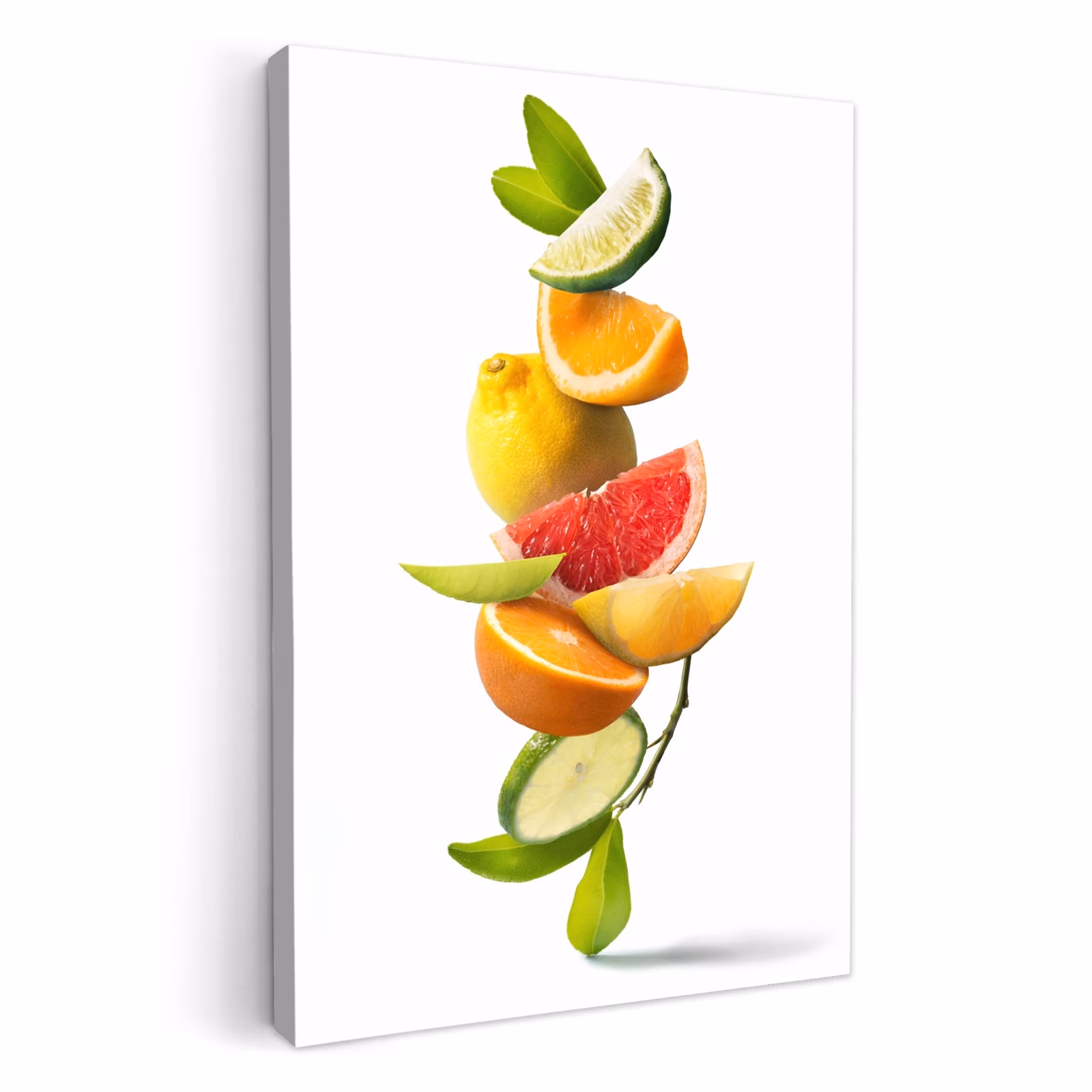 Tableau sur toile - Glissant aux agrumes — 1