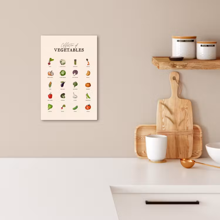 Tableau sur toile - Collection de légumes — 2