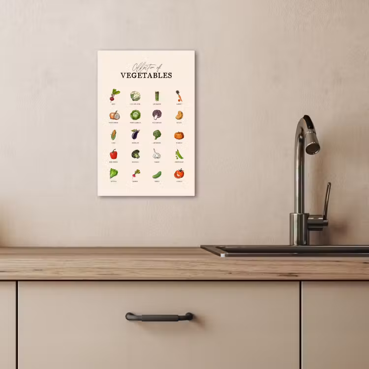Tableau sur toile - Collection de légumes — 3