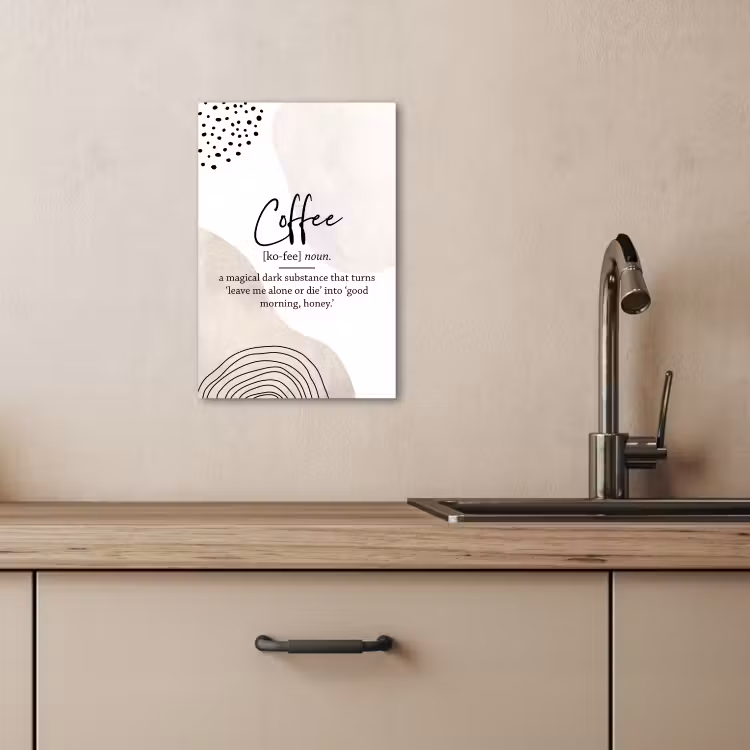 Tableau sur toile - L'enchantement du café — 3