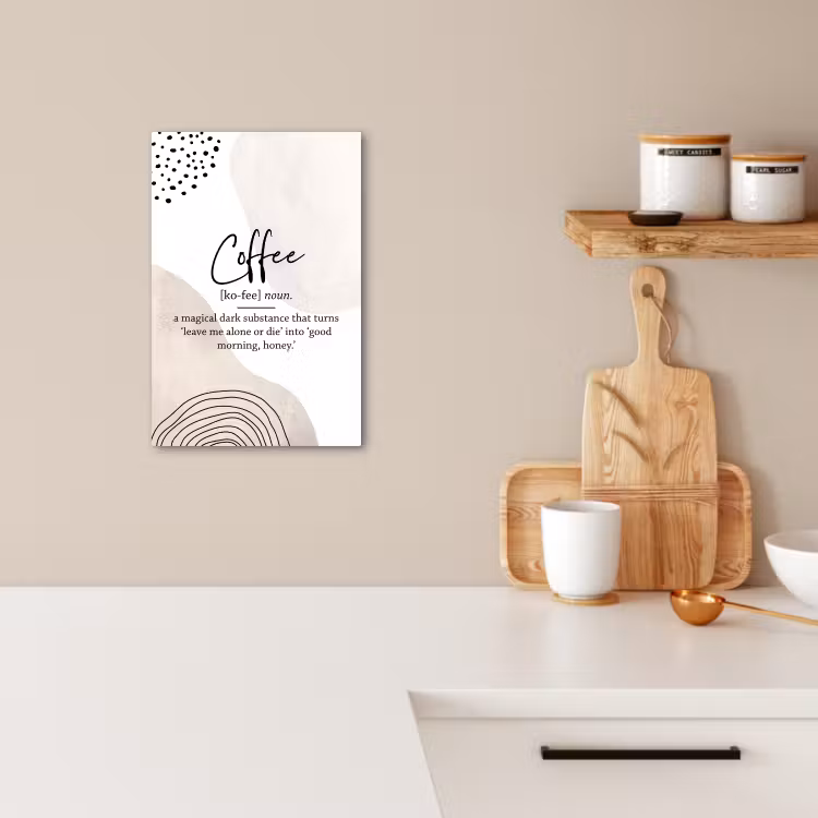 Tableau sur toile - L'enchantement du café — 4