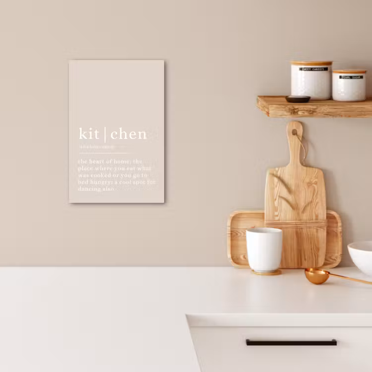 Tableau sur toile - La cuisine : plus qu'un espace — 2