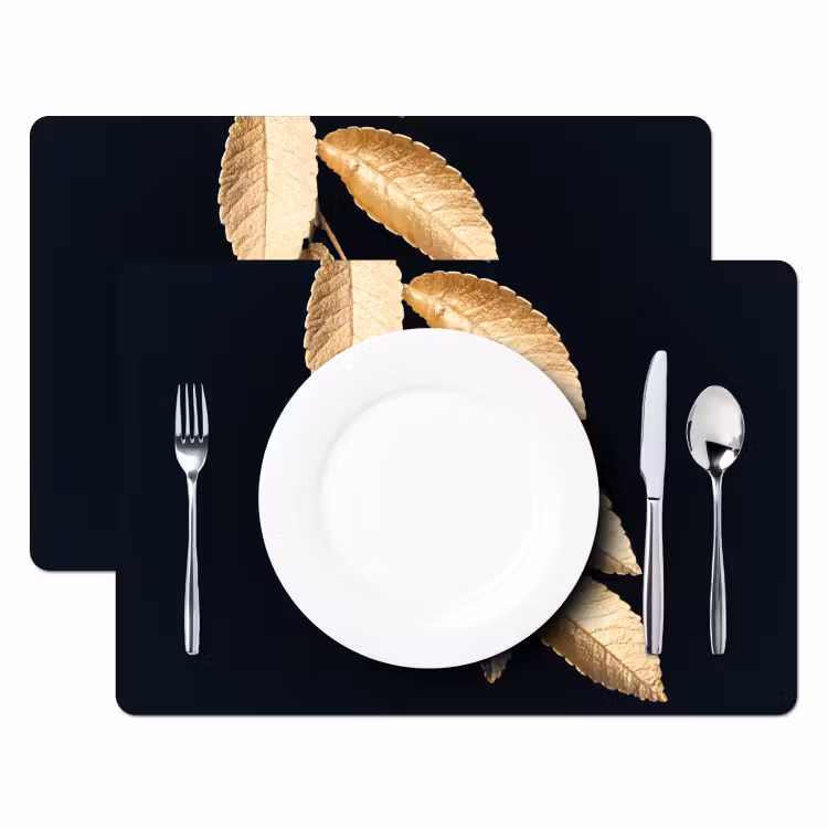 Sets de table - Feuillage doré — 2