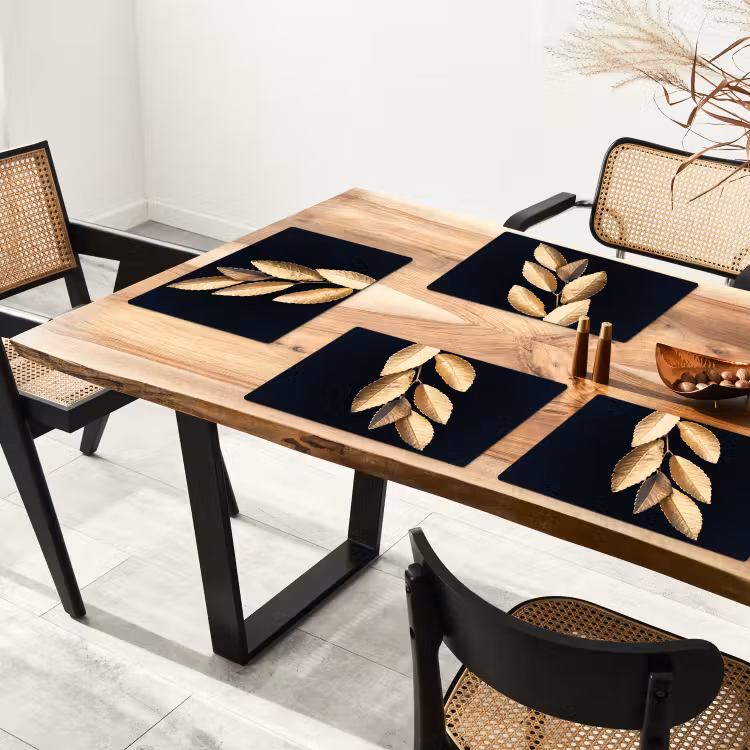 Sets de table - Feuillage doré — 4