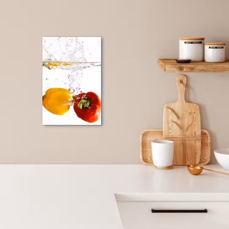 Tableau sur toile - Éclaboussures de poivre — 2