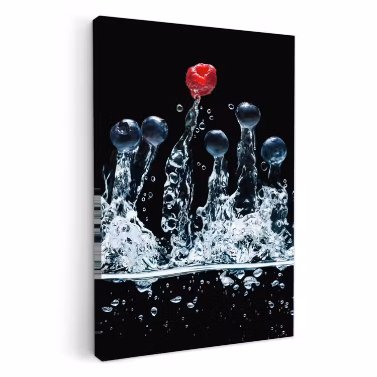 Tableau sur toile - Symphonie d'éclats de baies — 1
