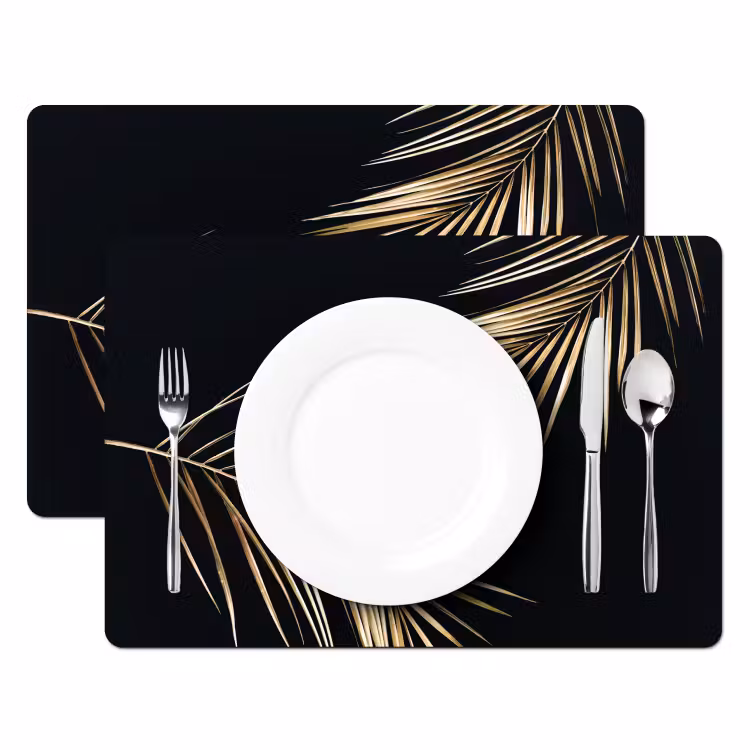 Sets de table - L'élégance dorée des tropiques — 2