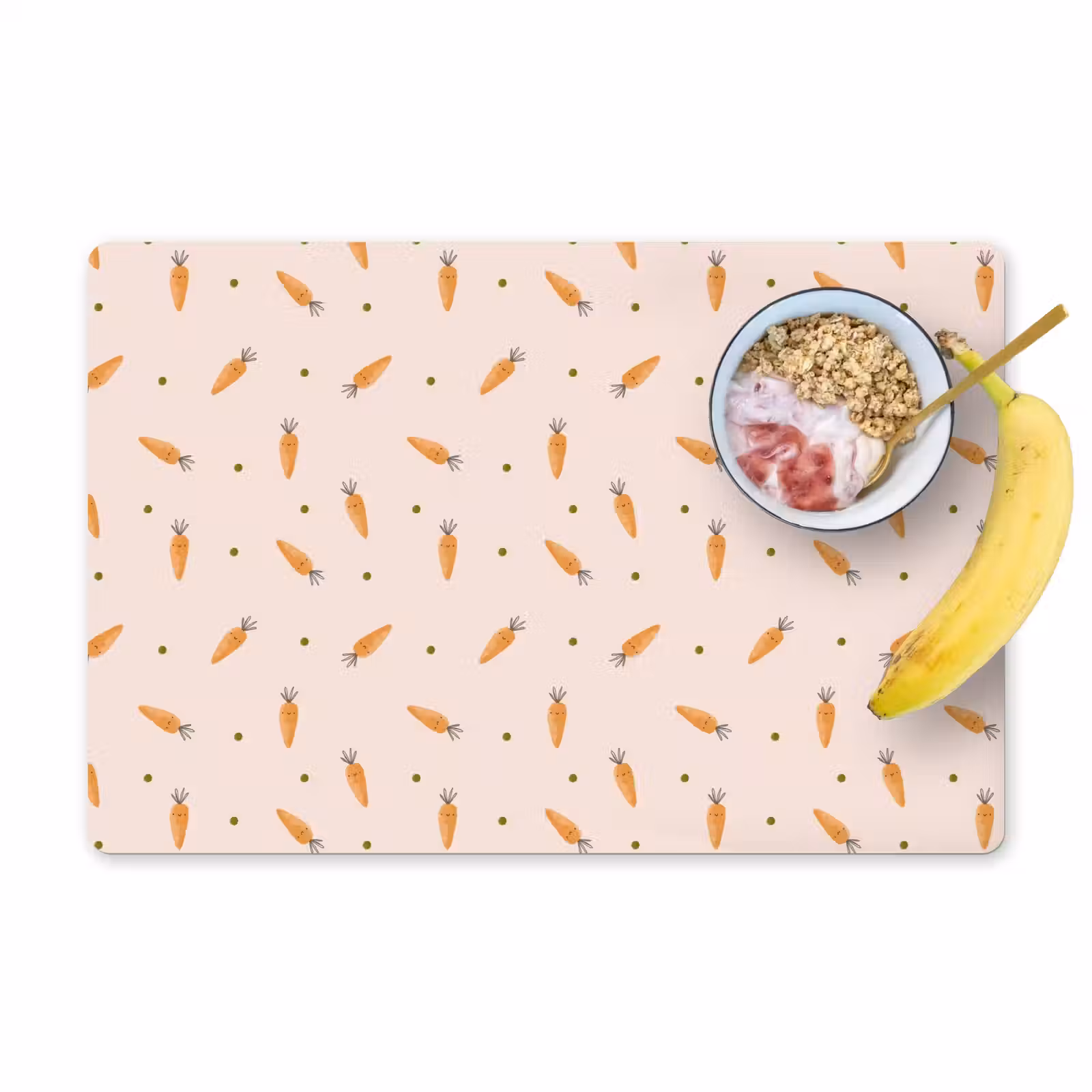 Sets de table en vinyle - Carottes joyeuses — 1