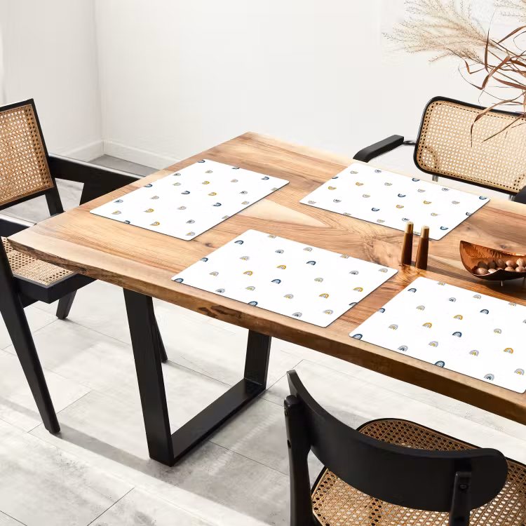 Sets de table en vinyle - Commandé Rainbow Diversity — 4