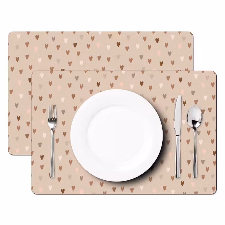 Sets de table en vinyle - Mosaïque de l'amour — 2