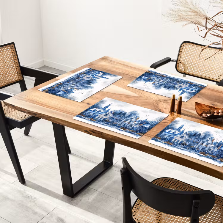Sets de table - Rêve d'hiver à Delft — 4