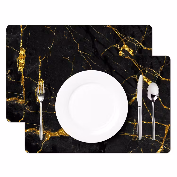 Sets de table - Richesse royale fissurée — 2