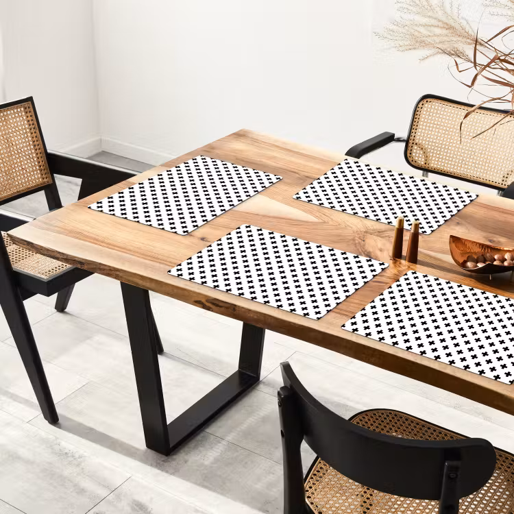 Sets de table - Connexion monochrome — 4