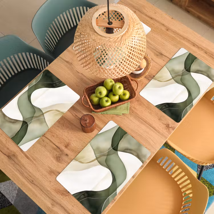 Sets de table - Formes et nuances organiques — 3
