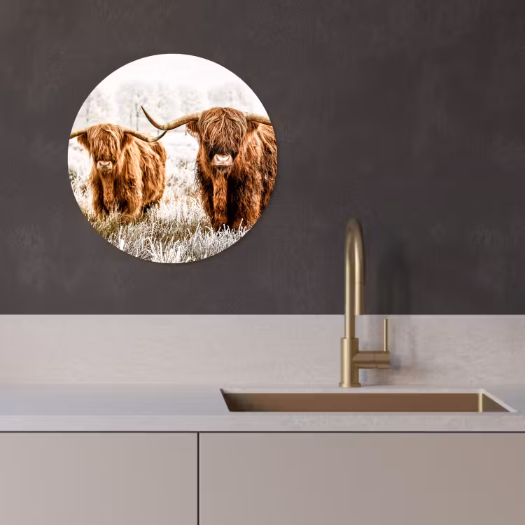 Tableau rond - L'éveil mûr — 3