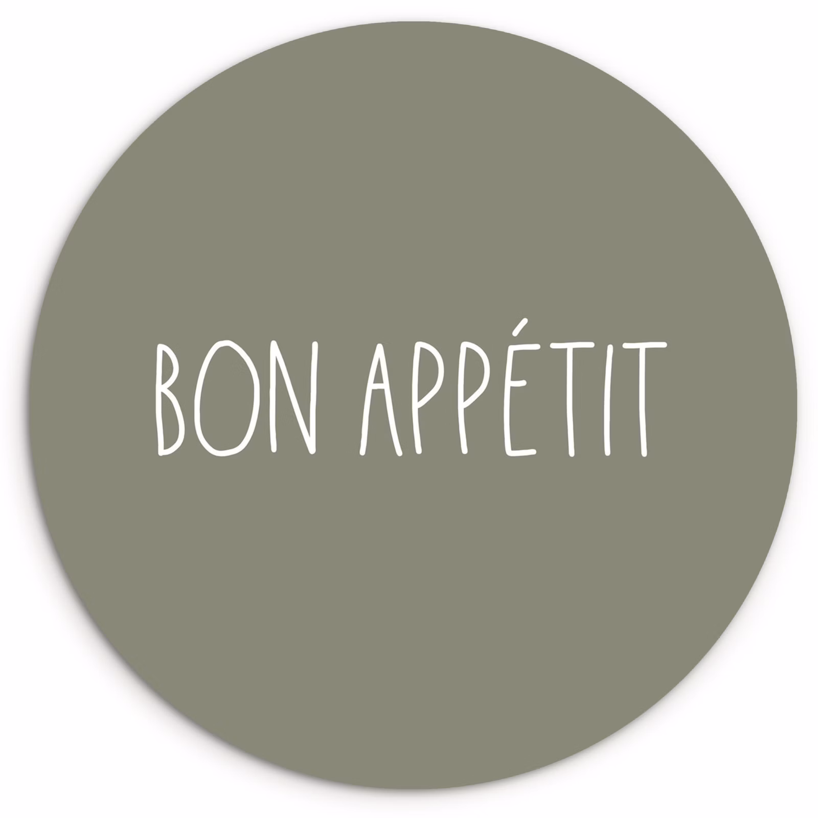 Tableau rond - Vœux gastronomiques — 1