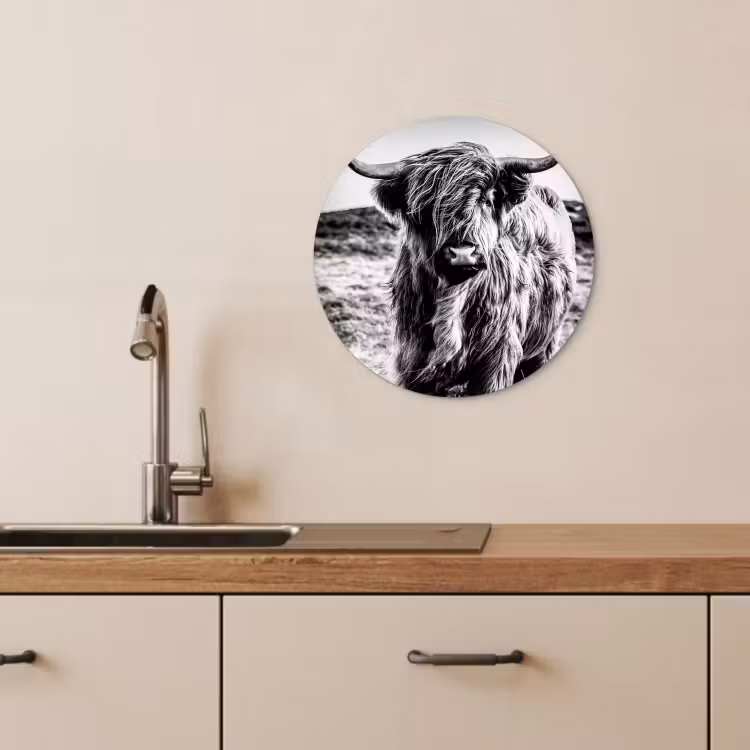 Tableau rond - La résonance de la nature sauvage — 4