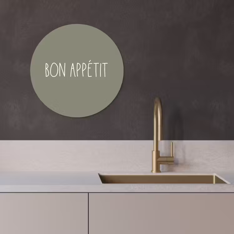 Tableau rond - Vœux gastronomiques — 3