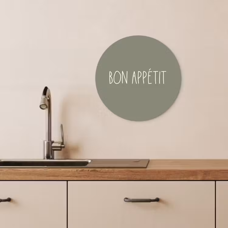 Tableau rond - Vœux gastronomiques — 4