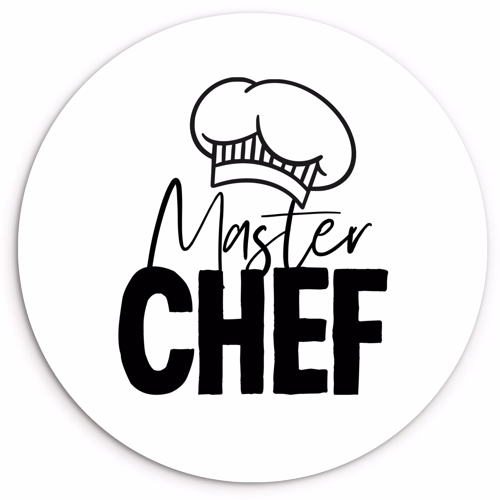 Tableau rond - Inspiration culinaire — 1