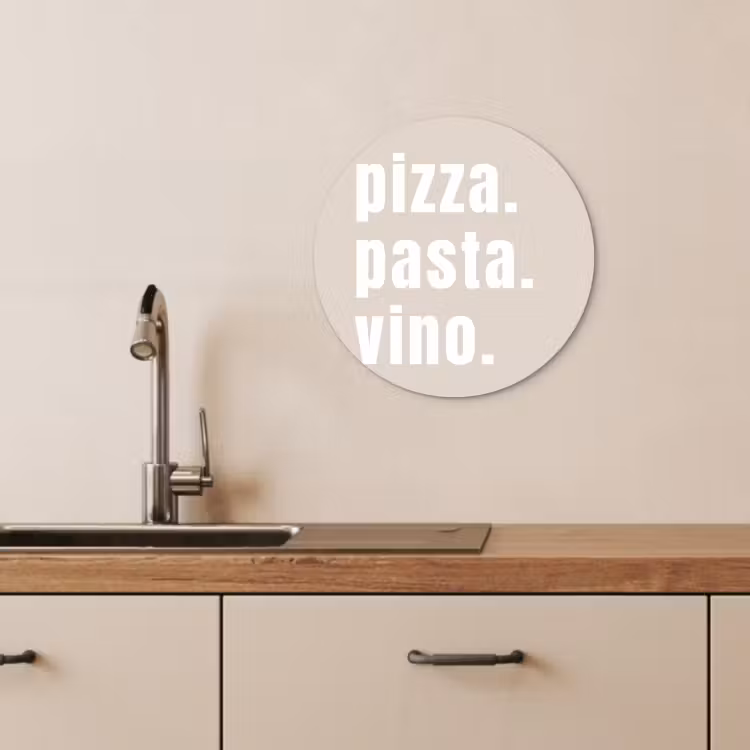 Tableau rond - Triptyque culinaire — 4