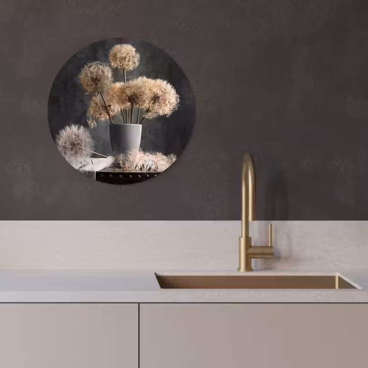 Tableau rond - Beauté éphémère — 4