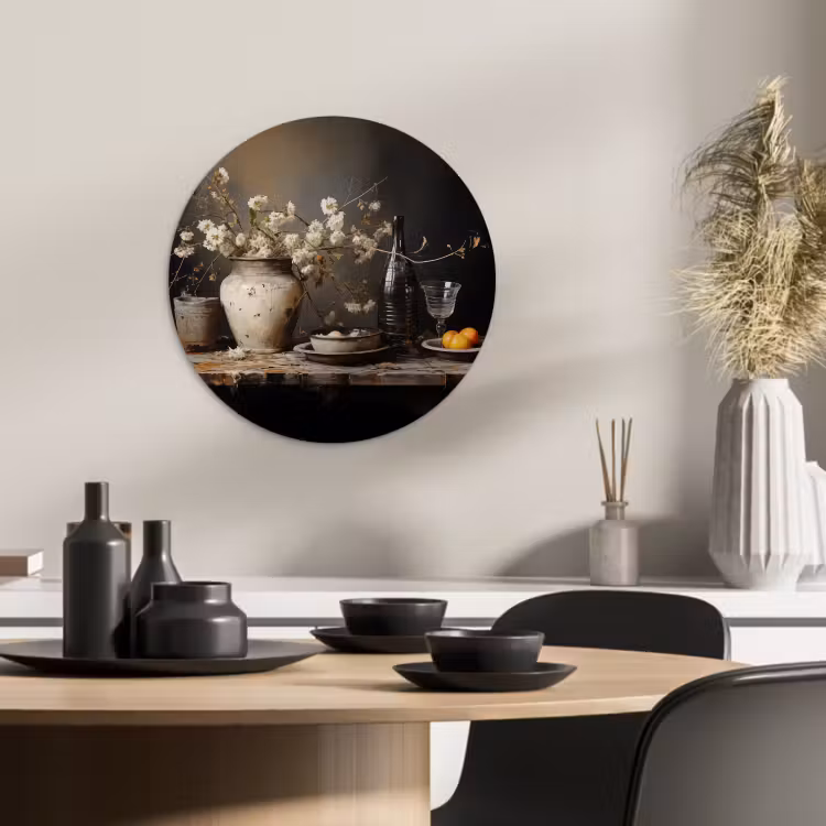 Tableau rond - Le silence du passé — 2