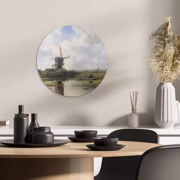 Tableau rond - En 't gein près d'Abcoude — 4