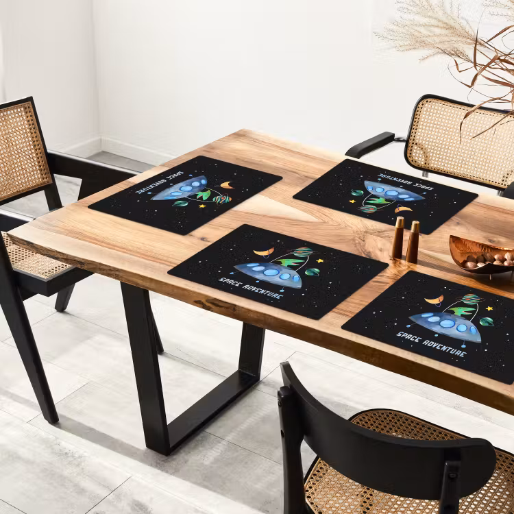 Sets de table - Citations - "L'aventure spatiale" - Proverbes - Garçons - Enfants - Enfants - Enfant — 4