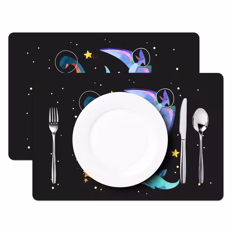 Sets de table - Étoiles - Dinosaure - Garçon - Enfants - Enfants — 2