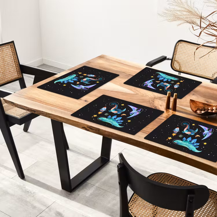 Sets de table - Étoiles - Dinosaure - Garçon - Enfants - Enfants — 4