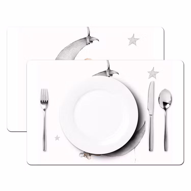Sets de table - Ours - Lune - Étoiles - Enfants — 2