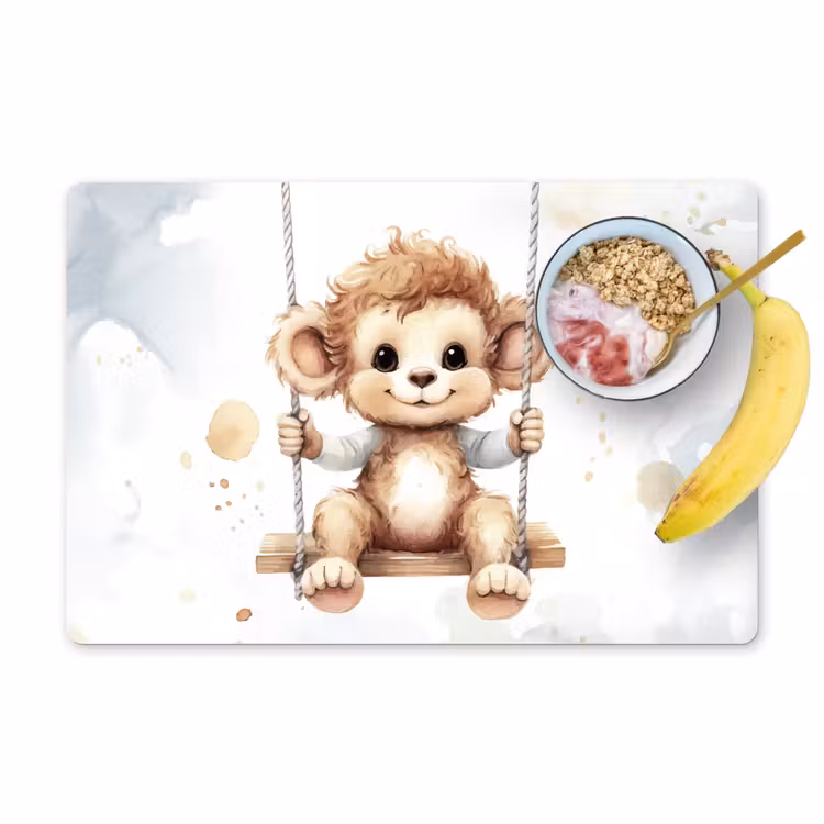Sets de table - Singe - Animal - Enfants - Chambre de bébé - Chambre d'enfant — 1