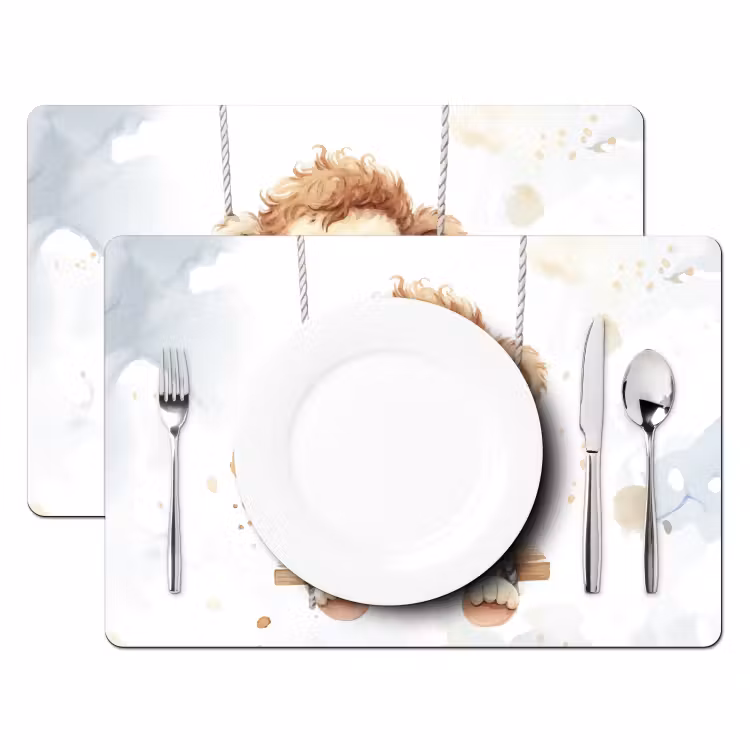 Sets de table - Singe - Animal - Enfants - Chambre de bébé - Chambre d'enfant — 2