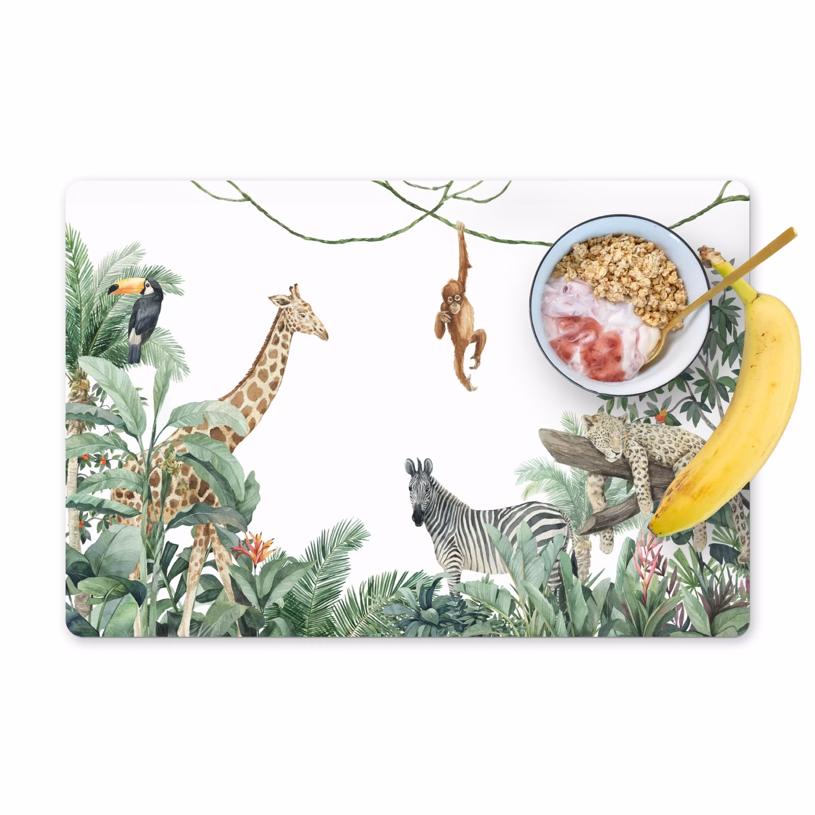 Sets de table - Rencontres dans la jungle — 1