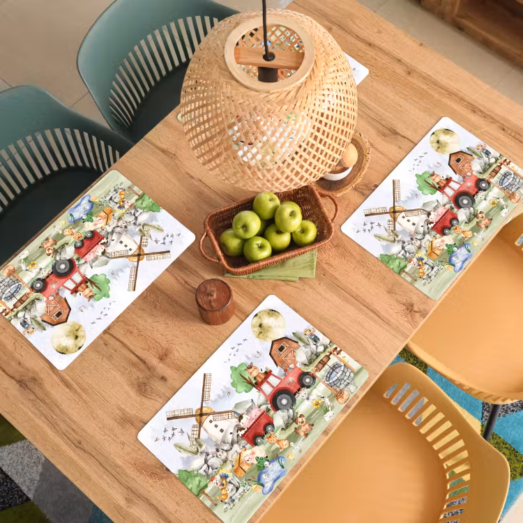 Sets de table - Ferme au clair de lune — 3