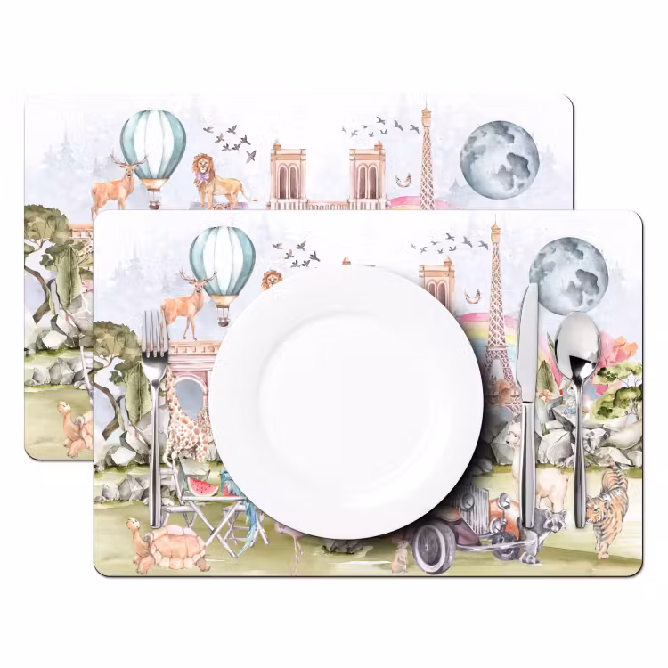 Sets de table - Tour du monde magique — 2