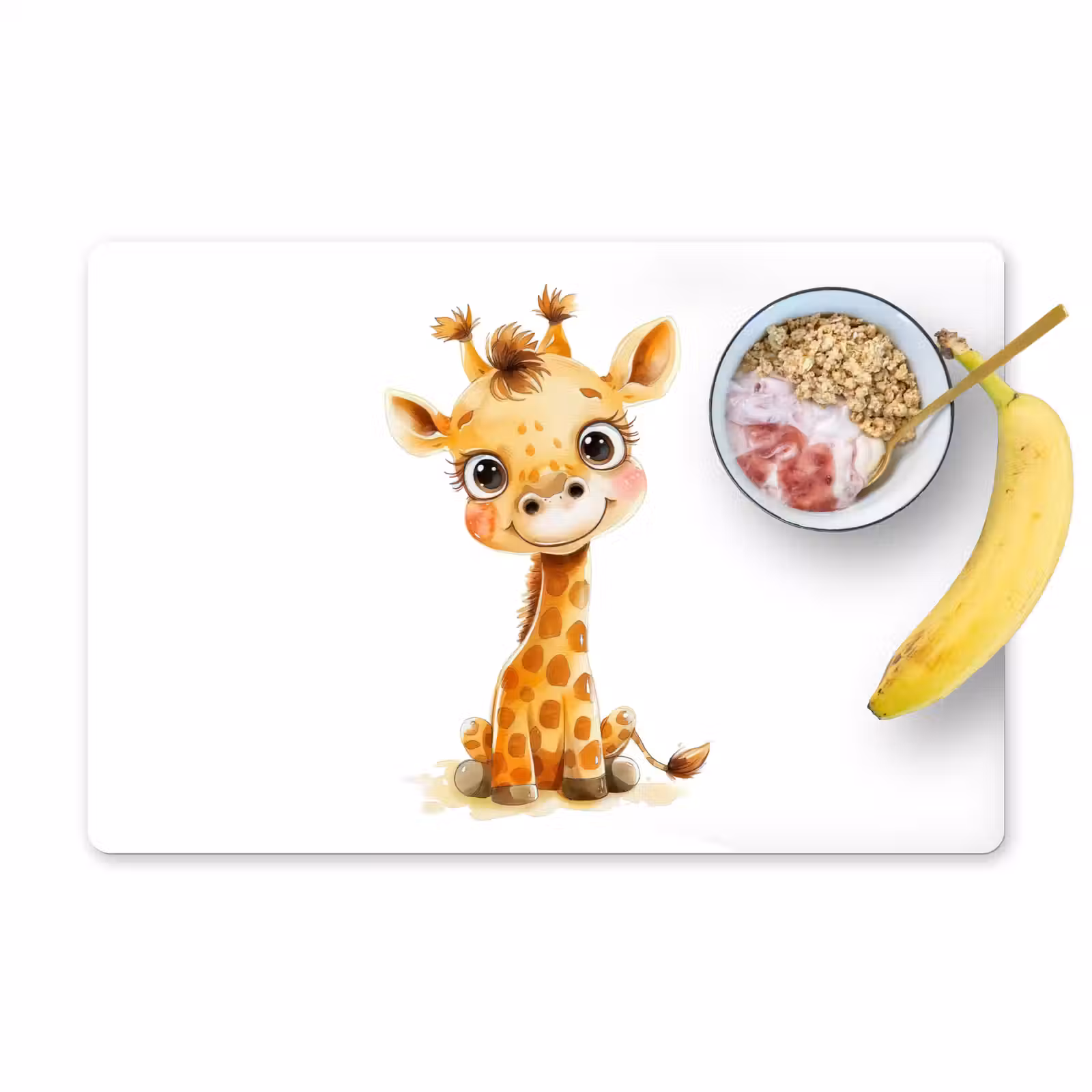 Sets de table - Girafe - Bébé animal - Animaux sauvages — 1