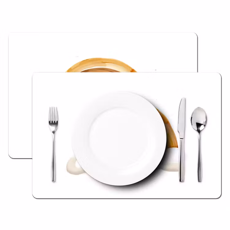 Sets de table - Arc-en-ciel - Couleurs pastel — 2