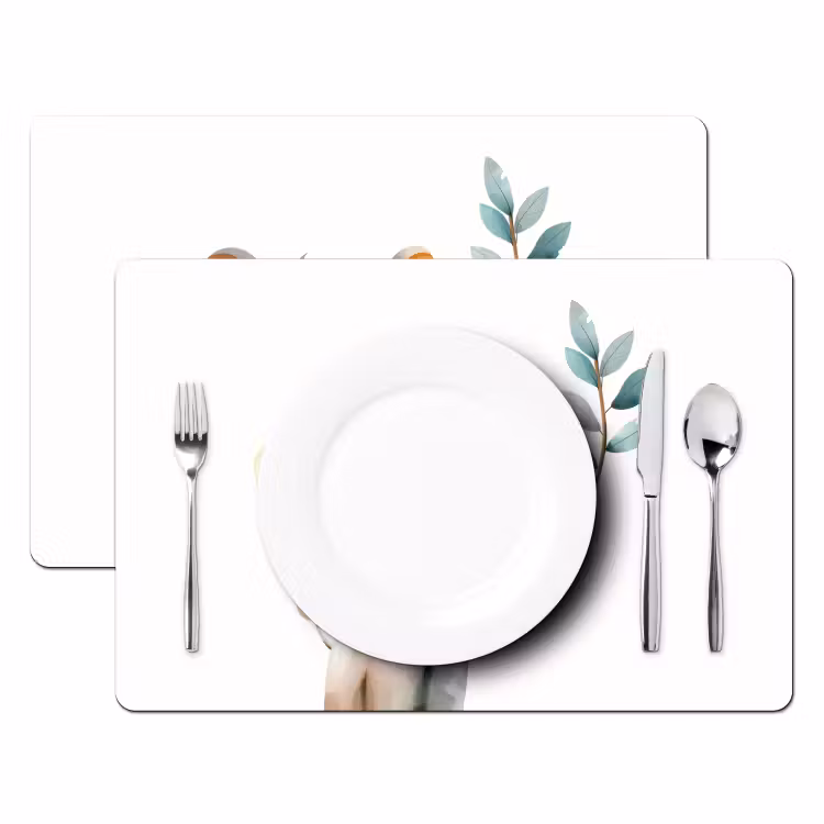 Sets de table - Eléphant - Animal - Couleurs pastel — 2
