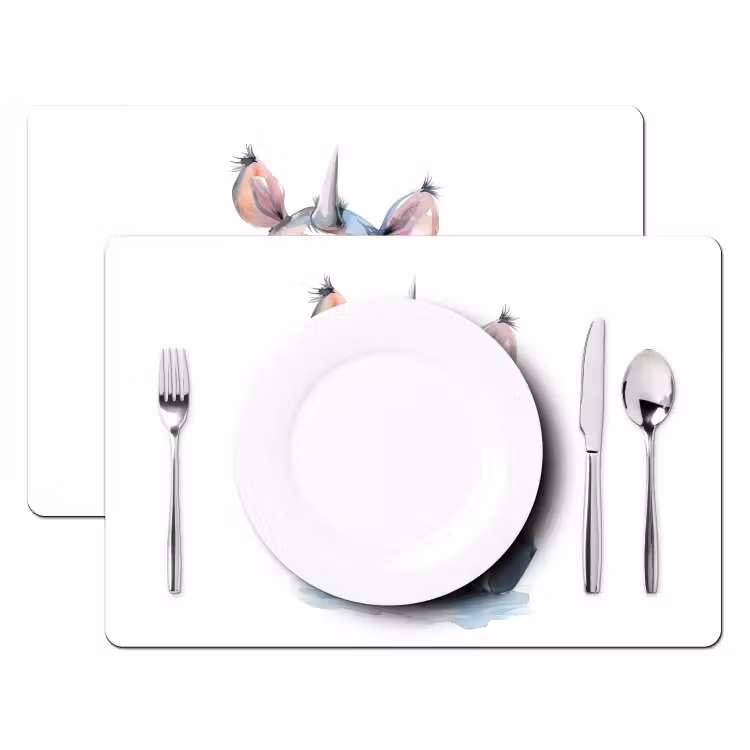 Sets de table - Rhinocéros - Bébé animal - Animaux — 2