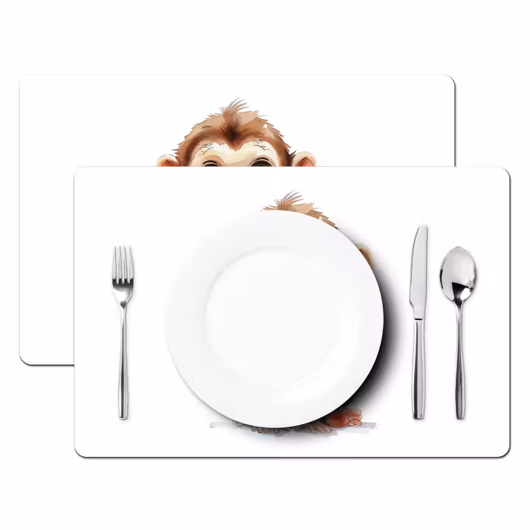 Sets de table - Singe - Bébé - Animaux de la jungle — 2