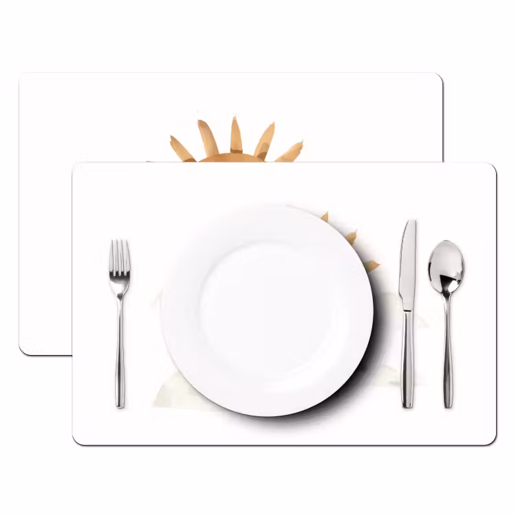 Sets de table - Soleil - Nuages - Couleurs pastel — 2