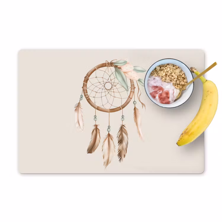 Sets de table - Attrape-rêves - Bohème - Boho - Couleurs pastel — 1