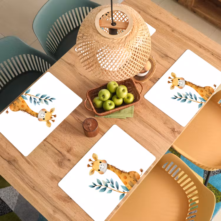 Sets de table - Girafe - Animal - Animaux sauvages — 3