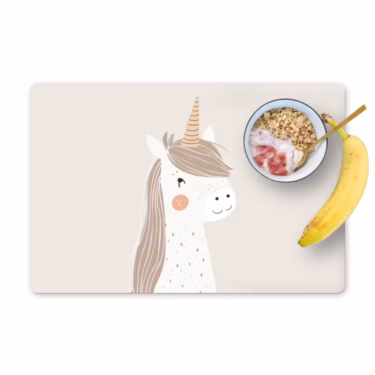 Sets de table - Licorne - Couleurs pastel - Licorne — 1